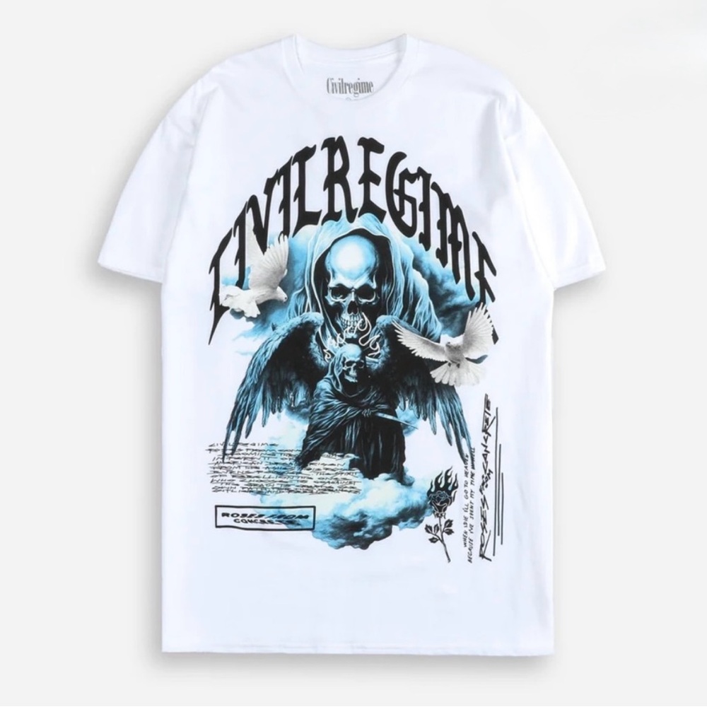 SOLD - Civil Regime Shirt Reaping From The Sky (Medium/New)